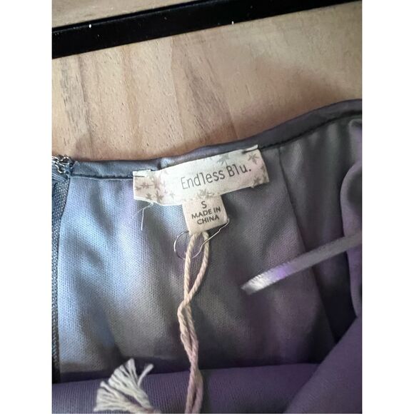 Endless blu silver sequence skirt‎ size small new w/tags - Picture 7 of 8